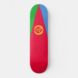 Eritreische Flagge (Eritrea) Skateboard
