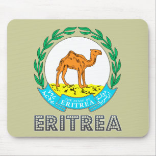 Eritreisches Emblem Mousepad