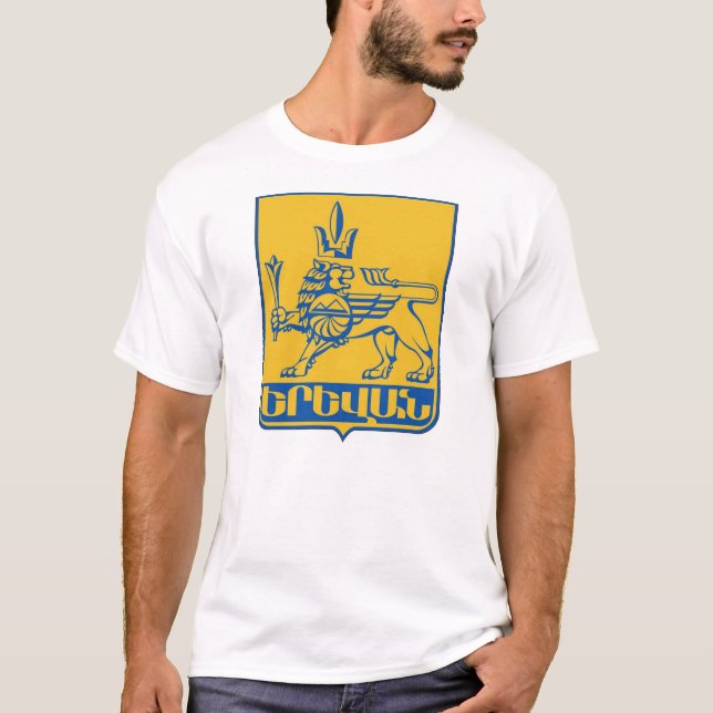 Eriwan-Stadt COA, Armenien T-Shirt (Vorderseite)