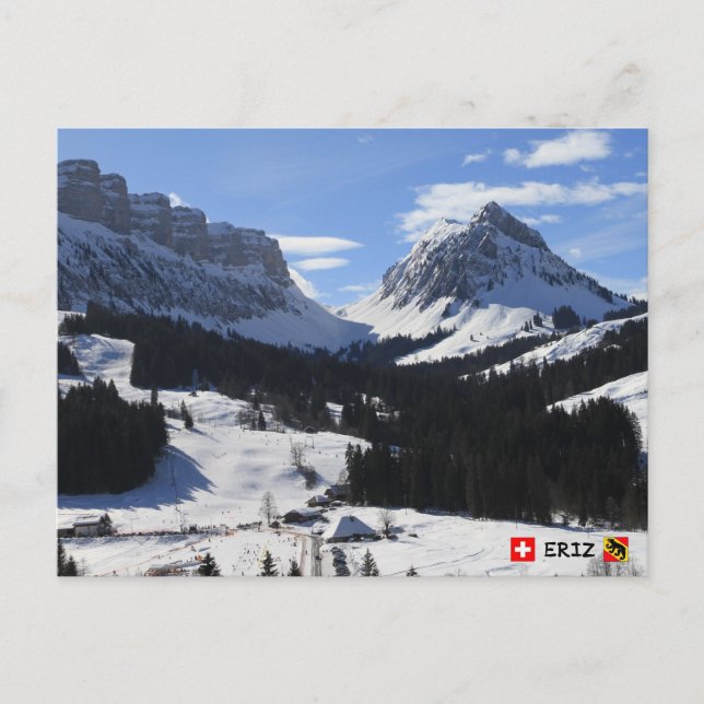 Eriz, Berner Oberland, Schweiz Postkarte (Vorderseite)