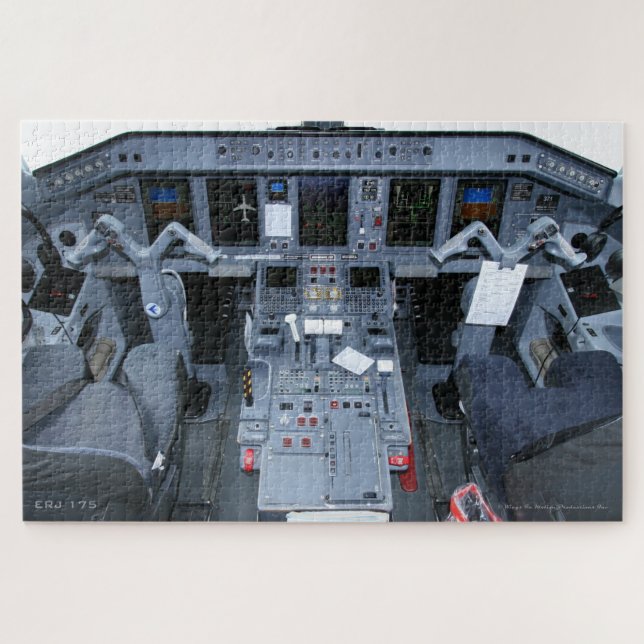 ERJ 175 COCKPIT (20 x 30 INCH) (Horizontal)