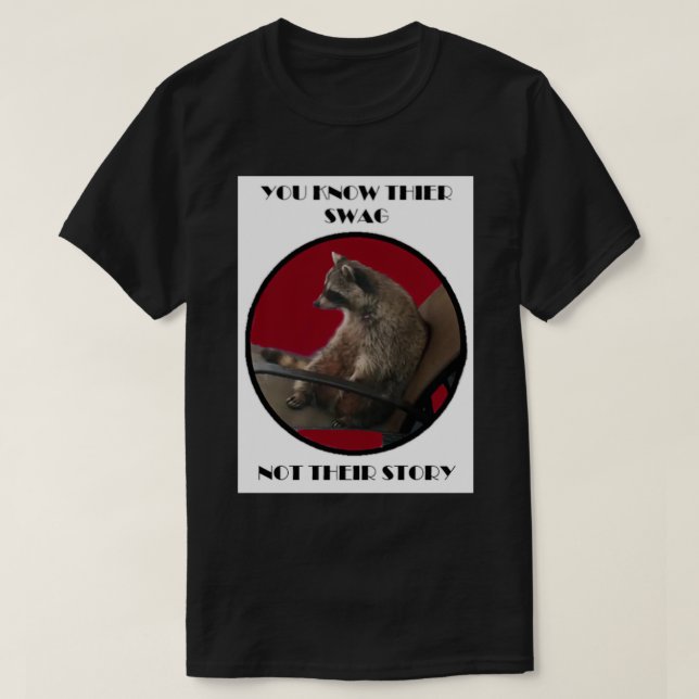 Erkennen des Raccoons T-Shirt (Design vorne)