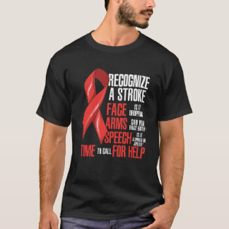 Erkennen eines Stroke Awareness Month T-Shirt
