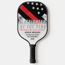 Erkennung von Mitarbeitern in der roten Linie des Pickleball Schläger