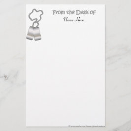 Erkennungsmarke stationär briefpapier