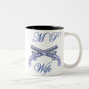 Erkennungsmarken 045 zweifarbige tasse