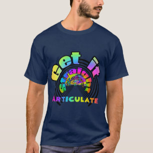 Erkläre es richtig, bevor du es in Dk Blau artikul T-Shirt