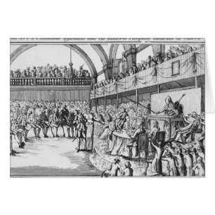 Erklärenkrieg Louis XVI auf dem am 20. April 1792