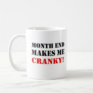 Erklärenu. Finanzmonatsende-Zustimmungs-Briefmark Kaffeetasse