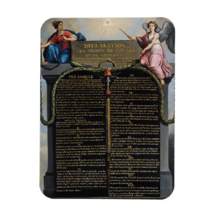 Erklärung der Rechte des Mannes und des Bürgers Magnet