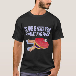 Erklärung des Ping Pong-Spielers T-Shirt