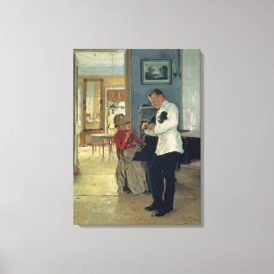 Erklärung von Liebe, 1889-91 Leinwanddruck