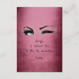 Erklärung von Marilyn Monroe Burgundy Valentine Li Einladung