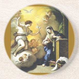 Erklärung von Paolo de Matteis, 1712. Sandstein Untersetzer