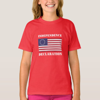 Erklärung zur UnABHÄNGIGKEIT von Kindern in Mode T-Shirt