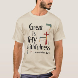 Erklärungen 3:23 Glaube des Mittelalters T-Shirt