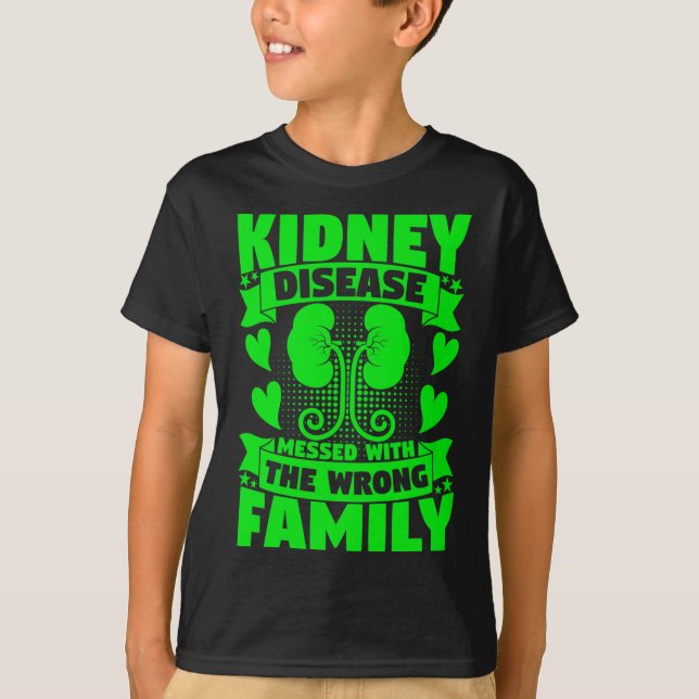 Erkrankung, die durch die falschen Nierenerkrankun T-Shirt (Vorderseite)