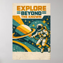 Erkunde jenseits des Bekannten — Retro-Weltraumrei