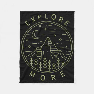 Erkunde Mehr Minimalistische Berge Wandern Wandere Fleecedecke