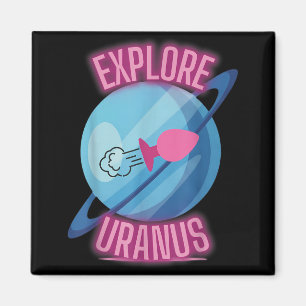 Erkunde Uranus Weltraum Astronomie Planet Uranus Magnet