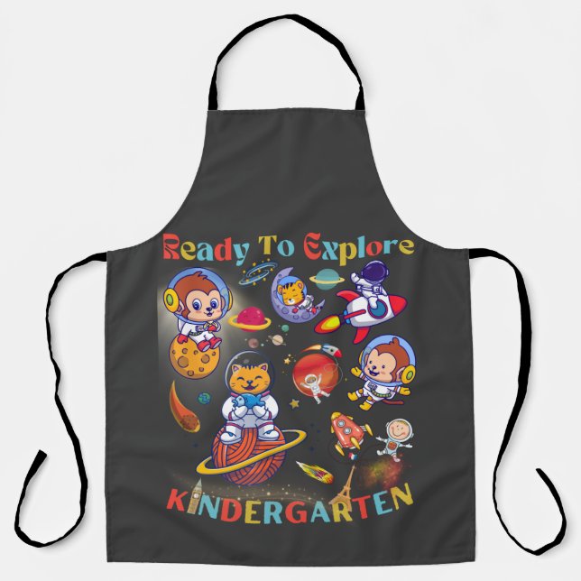 Erkunden Sie den Kindergarten Schürze (Vorderseite)