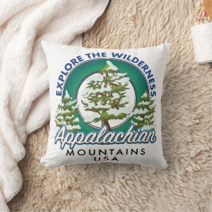 Erkunden Sie die Wildnis Appalachian Mountains Rei Kissen