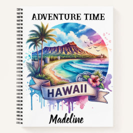Erkunden Sie Hawaiis atemberaubende Strände Notizbuch