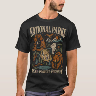 Erkunden Sie Schützen Sie Bewahren Sie Den Bären-N T-Shirt
