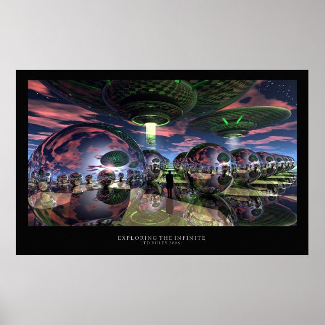 Erkundung der Unendlichkeit Poster (Vorne)