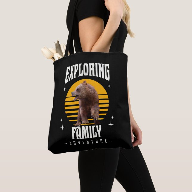 Erkundung des Familienabenteuers Tasche (Von Nahem)