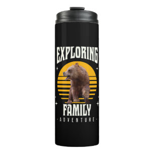 Erkundung des Familienabenteuers Thermosbecher