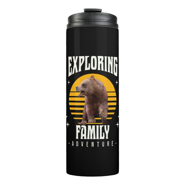 Erkundung des Familienabenteuers Thermosbecher (Vorderseite)