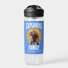 Erkundung des Familienabenteuers Trinkflasche