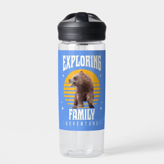 Erkundung des Familienabenteuers Trinkflasche (Vorderseite)