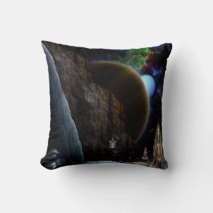 Erkundung des Fraktals Weltraum Art Decorative Kis Kissen