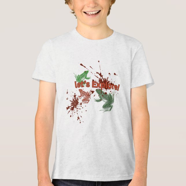 Erkundung des T - Shirt mit fett formatierten Graf (Vorderseite)