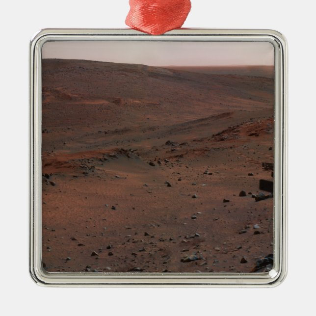 Erkundung durch Mars Rover Spirit Ornament Aus Metall (Vorne)