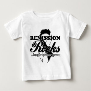 Erlass-Felsen - karzinoides Krebs-Bewusstsein Baby T-shirt