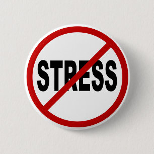 Erlaubtes Zeichen des Hass-Stress/No Druck Button