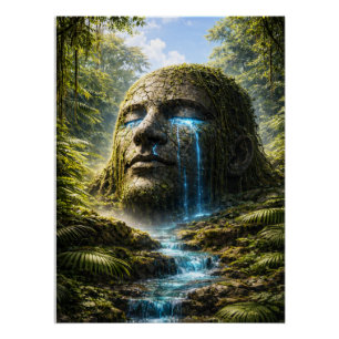 Erläuterter Waldhüter – Uralter Naturgeist Poster