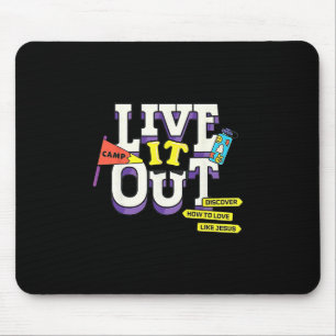 Erlebe es Vbs 2025 Bibelschule Christliche Jugend Mousepad