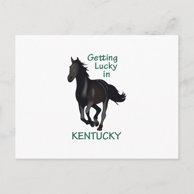ERLEBEN IN KENTUCKY POSTKARTE (Vorderseite)