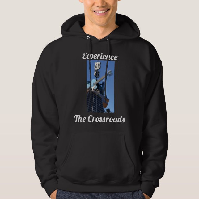 "Erleben Sie die Kreuzung", die maßgeschneiderte H Hoodie (Vorderseite)