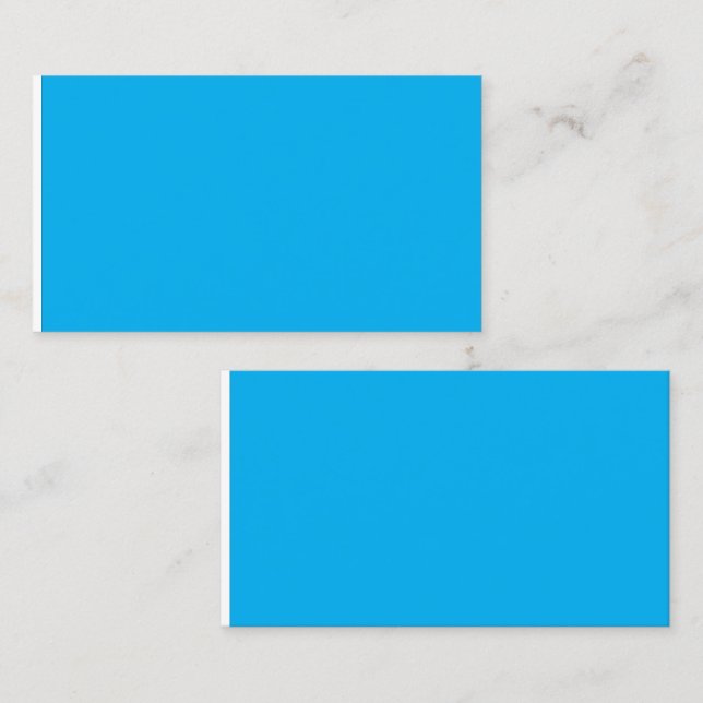 Erleben Sie die Schönheit eines klaren blauen Himm Telefonnummerkarte (Vorne/Hinten)