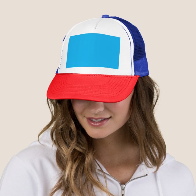 Erleben Sie die Schönheit eines klaren blauen Himm Truckerkappe (Beispiel)