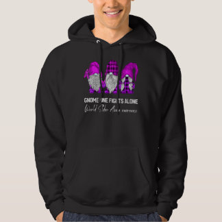 Erleben Sie ein Kampf allein Welt Elder Missbrauch Hoodie