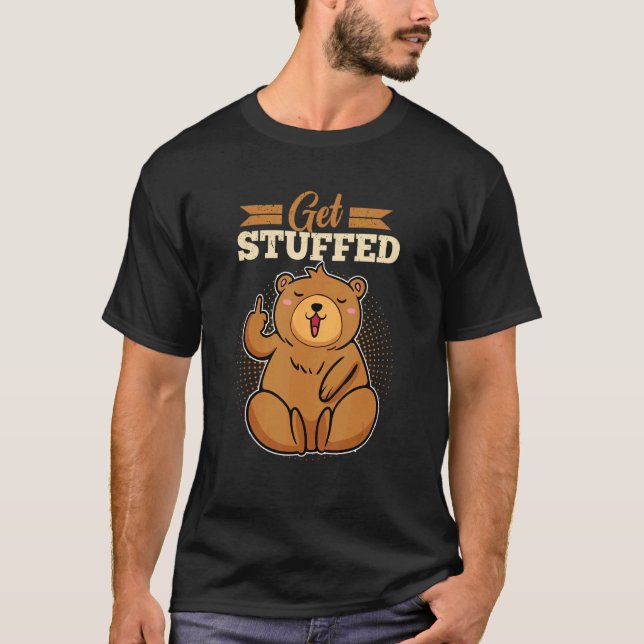 Erleben Sie einen gestopften Tierteddybär T-Shirt (Vorderseite)