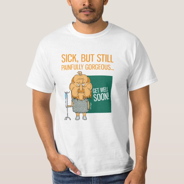Erleben Sie es bald - alter Geezer-Cartoon lustig T-Shirt (Vorderseite)