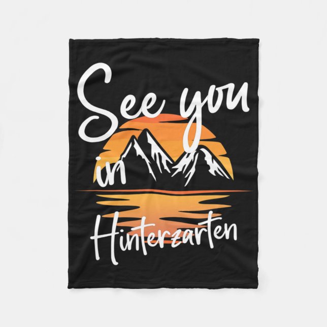 Erleben Sie Hinterzarten Deutschland Urlaub Ski 1 Fleecedecke (Vorderseite)