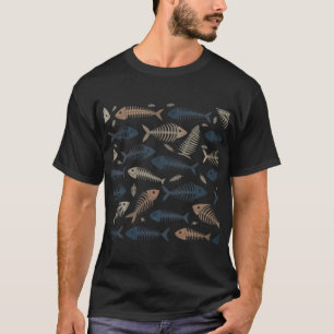 Erleben Sie ultimative Mode in Fishbone-Mustern T-Shirt